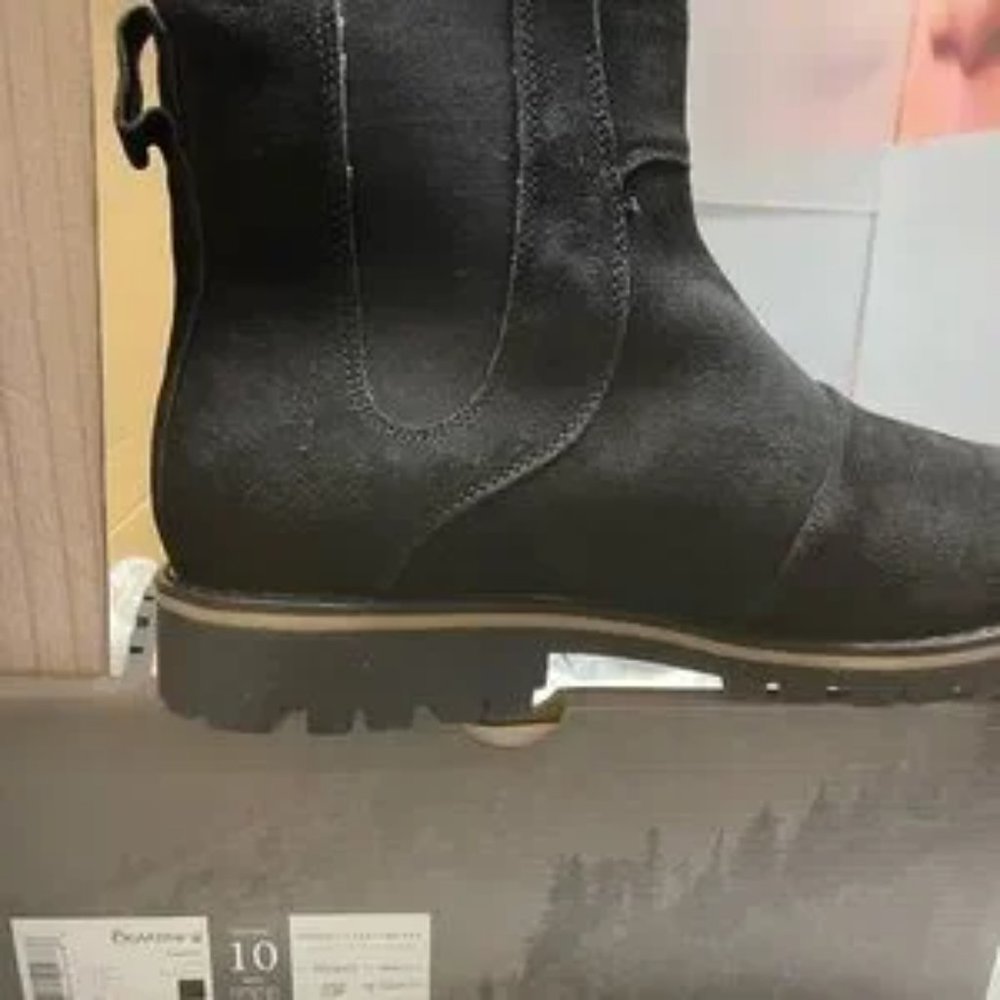 BNWT Mens BearPaw boot size 10 Black - Picture 4 of 9